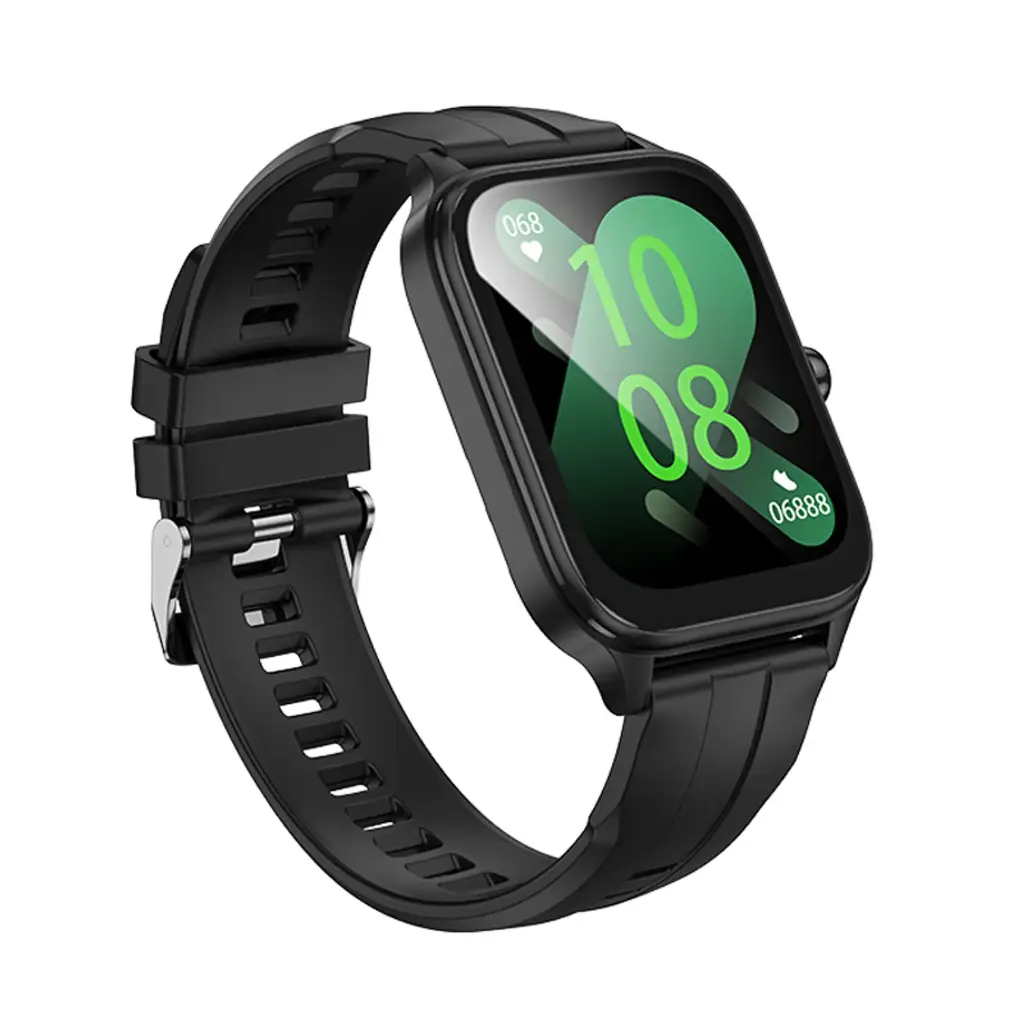 [CA-HOC-64543-195-BLK] Smartwatch Hoco Y27 1.95" 240x282 IPX4 100+ Deportes Bluetooth