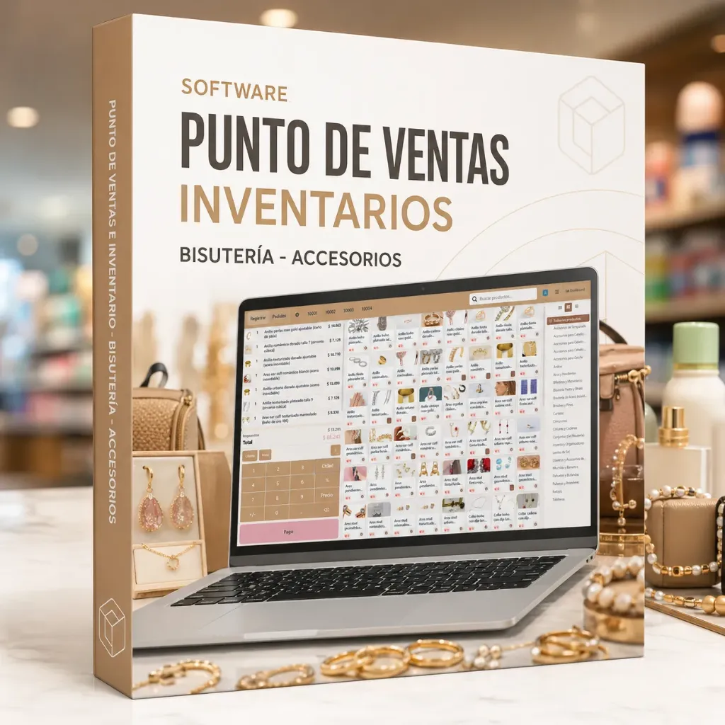 [LIC-TUY-SOFT-0003] Bisuterías - Accesorios| Software Punto de Ventas POS e Inventario | Ranmy
