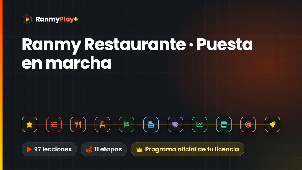 Ranmy Restaurante · Puesta en marcha